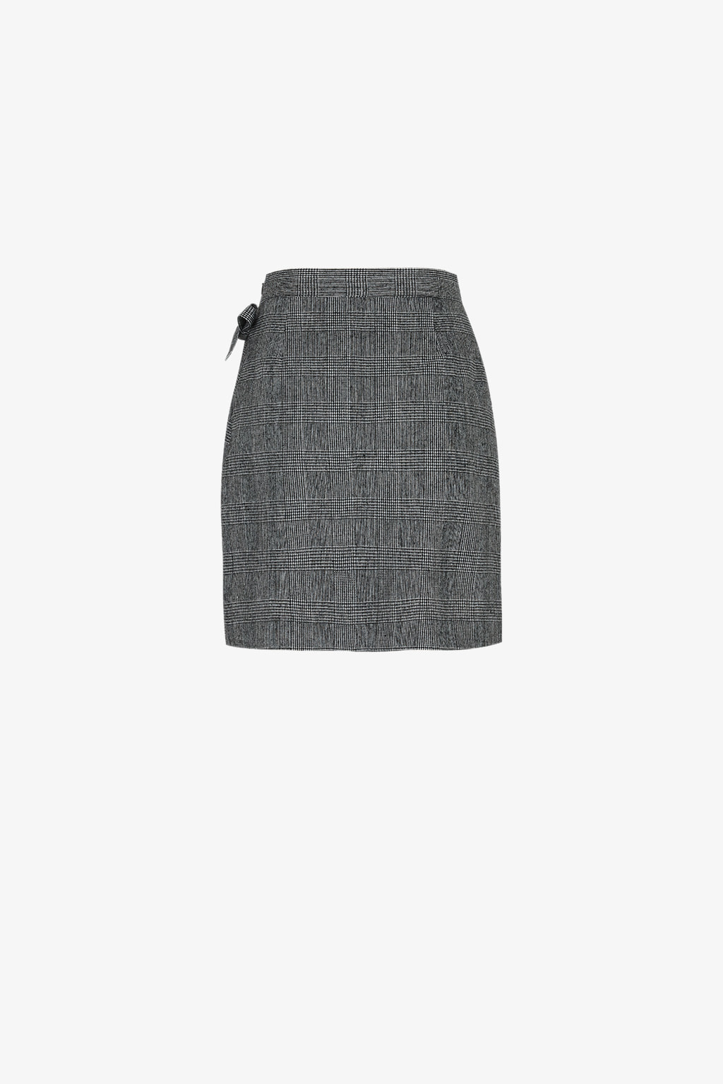 [SALE] beauté check wrap skirt